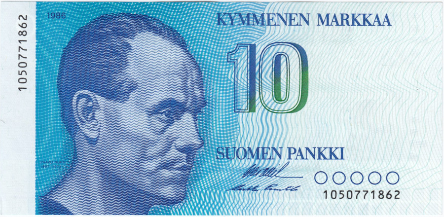 10 Markkaa 1986 1050771862 kl.8